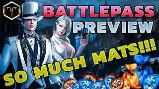 BATTLEPASS PREVIEW! SO MUCH MATS!!! #LostArk