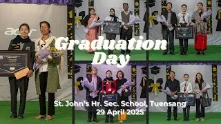 1st Graduation Ceremony | St. John's Hr. Sec. School, Tuensang | 29 April 2025
