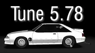 Pro Series Drag Racing tune 5.78 Mustang Fox Body