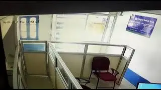 CCTV || Non local Bank Manager shot dead By militant at Kulgam.