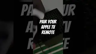 How To Pair Your Apple TV Remote  |  #shorts
