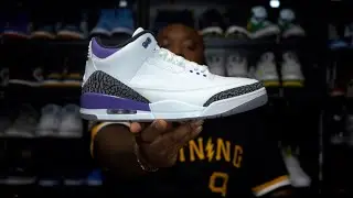 FIRST LOOK: Air Jordan 3 Dark Iris Sneaker Review
