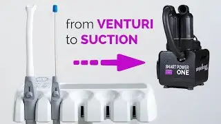 How to switch from VENTURI SYSTEM to SUCTION SYSTEM on dental unit