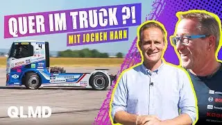Quer im Racing Truck 🤔 1100 PS Fu&szlig;ball, Donuts Driften und Hot Lap by Hankook | Matthias Malmedie