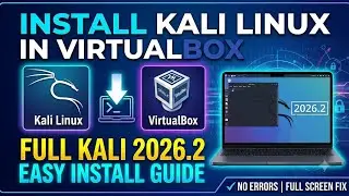 Install Kali Linux On Virtual Box Install Kali Linux In PC How to Install Kali Linux On Desktop 