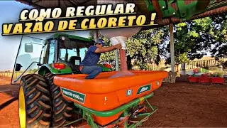 APRENDA CALIBRAR A VAZÃO DE CLORETO 🌱💥💪🏼!!! EP 204 *twister 1500 aps*