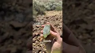 White Snake River Agate Geode! #rockhounding #geode #snake #nature #crystal #agate #Oregon