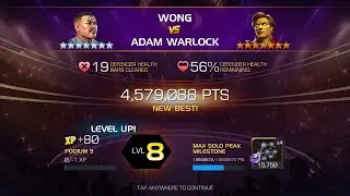 Wong takes 19 HP  Colesium Adam !