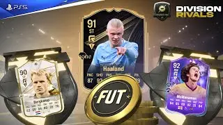 FC 24 FUT Rivals Gameplay | Haaland Power + Bergkamp Magic 🤯 #fc24 #fifa #fut