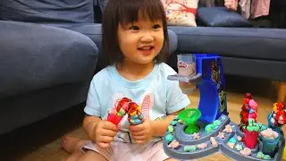 Rhaenys - Do Not Open Door to Stranger Ice Cream Play Doh Pretend Play| 不可以開門給陌生人 過家家|