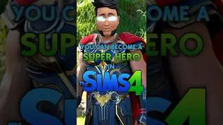 Become A Super Hero In The Sims 4 #thesims