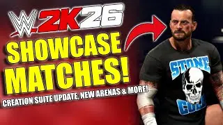 WWE 2K26 Showcase Mode Reveals &ndash; New Matches, Arenas, Creation Suite Update & More
