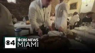 One of the world's oldest restaurants serving serious eats for Dolphins fans in Madrid