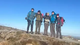 CRAZY WINTER HIKE UP SCAR, TONALAGEE AND MULLAGHCLEEVAUN (WE GOT LOST!!!)