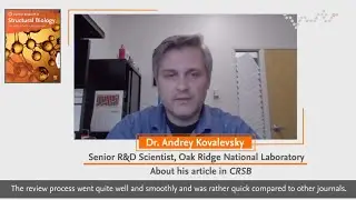 Current Research in Structural Biology: author testimonial