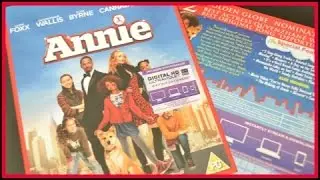 Annie (2014) Blu-ray (UK) Unboxing