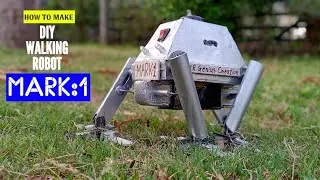 How To Make Robot 🤖 at home | DIY 4 Legged Walking Robot