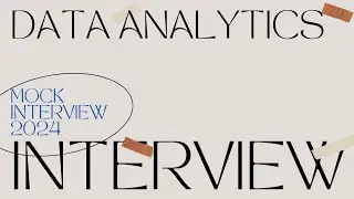 Live Mock Technical Interview ||Data Analyst|| Fresher| By Ashish Rajput |Most Asked Interview Ques.