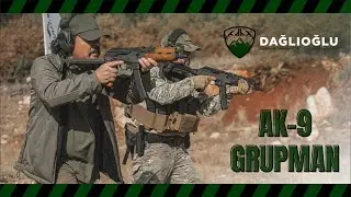Dağlıoğlu Defence AK-9 Atış Testi | 9×19 mm | Grupman Denemesi !!