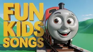 Train Rhyme for Toddlers | Kids Choo Choo Song | Fun Nursery Music Learning Adventure