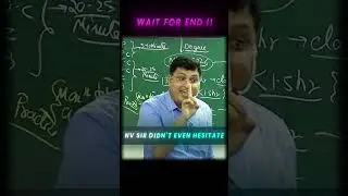 Nv sir Didn&rsquo;t Even Hesitate 💯🔥#ytshorts #motivation #viralshorts #nvsir #motionkota #nvsirphysics