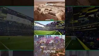 This Stadium Is Being Built on a Cliff 😳🏟️ #football #architecture #engineering