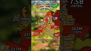 - Europe if it had the same population density as The Netherlands - #mapping #europe #netherlands