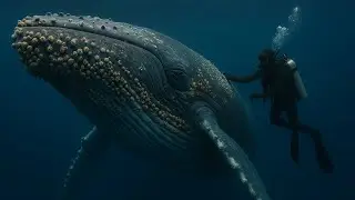 Diver Rescues Whale Covered in Barnacles | Real Ocean Rescue Story #whalerescue #oceanstories
