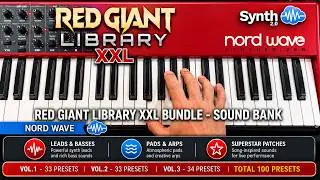 RED GIANT LIBRARY XXL BUNDLE - SOUND BANK | NORD WAVE