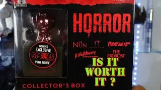 Unboxing a New CUlture Fly Horror box!! (It movie, The NUN, The exorcist and more)