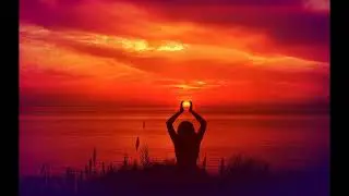 Meditation Sonnenuntergang