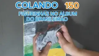 Colando 150 figurinhas no álbum do Brasileirão 2025!!!   FELIZ NATAL E UM ÓTIMO ANO NOVO