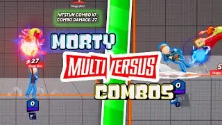 morty beginner  combos | Multiversus Morty gameplay combos
