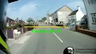 Drift Ghost XL helmet camera footage