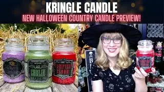 KRINGLE CANDLE NEW Halloween Country Candle Preview!