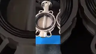 #butterflyvalve Stainless Steel Hand Level Wafer Butterfly Valve