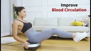 EILISON Bolt Vibration Plate Exercise Machine  Whole Body Workout Vibration Fitness Plat
