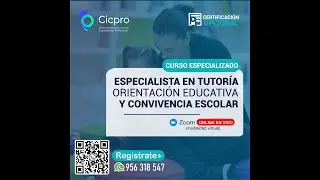 🤓 ESPECIALISTA EN TUTORÍA, ORIENTACIÓN EDUCATIVA Y CONVIVENCIA ESCOLAR.