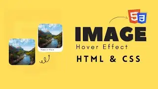 Image Hover Effect using HTML and CSS  -  In Hindi
