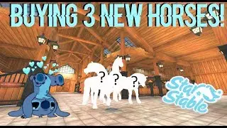Buying 2 Haflingers and a Lippizaner! || StarStableOnline