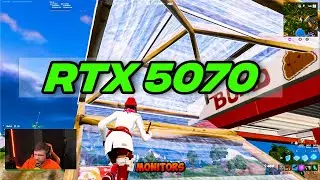 Fortnite on a RTX 5070 with a Ryzen 7800x3D