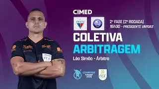 COLETIVA ARBITRAGEM CEARENSE SUPERBET 2026 - L&Eacute;O SIM&Atilde;O