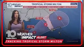 Tracking the Tropics: Tropical Storm Milton expected to become Cat 3 hurricane