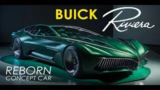 Buick Riviera Reborn Concept Car, AI Design