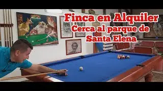 Hermosa Finca en alquiler Muy cerca al parque principal de Santa Elena El Cerrito.🍔 3116239407.🏊‍♂️💑