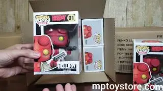 3 Chase Unboxing and Product Showcase: Funko Order- Hellboy #01, Halo Sgt Johnson #8 and Hopper