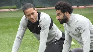 Liverpool Prepare For Manchester City Champions League Match