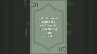 Why Love Hurts Soft Morning Affirmation Cards Sample #whylovehurts #affirmations