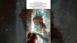 Lord Krishna&rsquo;s Blessings Are Already Waiting in Your Future ❤️😇 #divineguidance #krishnabhakti