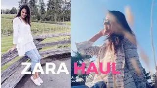 ZARA SUMMER HAUL & TRY-ON 2018 // WHITE CLOTHING TOPS AND SKIRTS